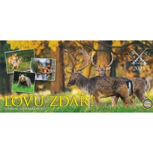Myslivecký kalendář na rok 2025 Lovu zdar!
