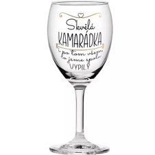 Sklenička na víno - Skvělá kamarádka