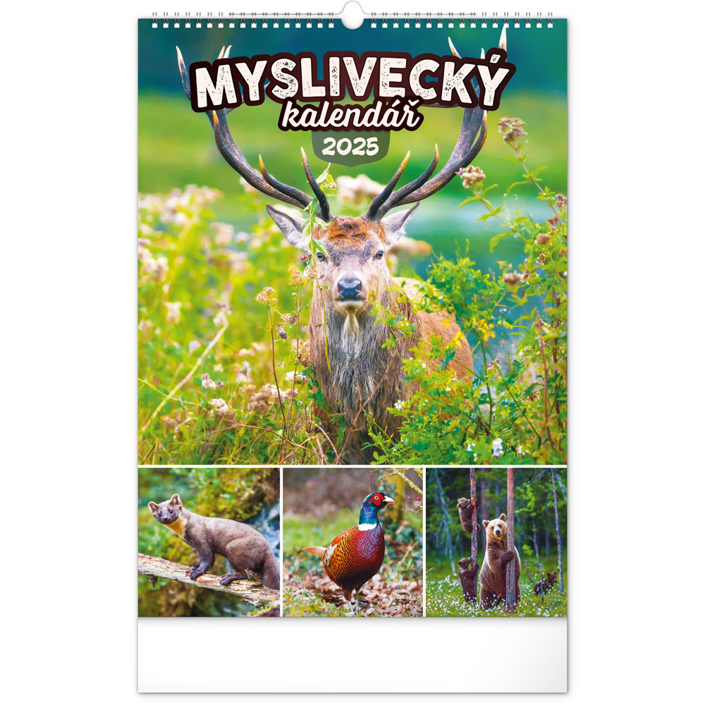 Myslivecký kalendář 2025 - nástěnný
