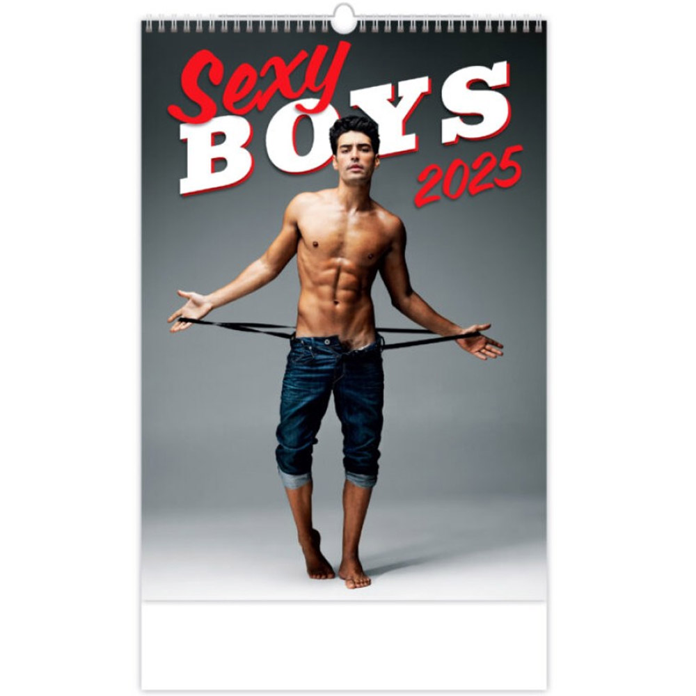Kalendář nástěnný 2025 - Sexy Boys