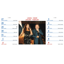 Stolní kalendář 2025 Karel Gott