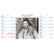 Stolní kalendář 2025 Karel Gott