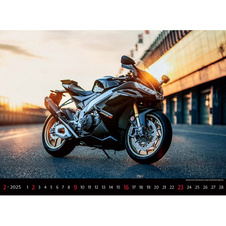 Kalendář nástěnný 2025 - Motorbikes