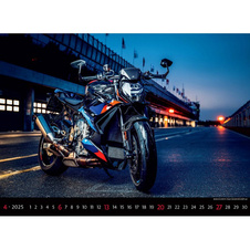 Kalendář nástěnný 2025 - Motorbikes