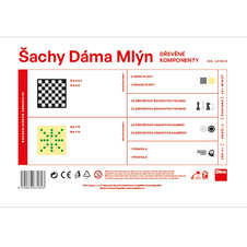 Šachy, dáma, mlýn