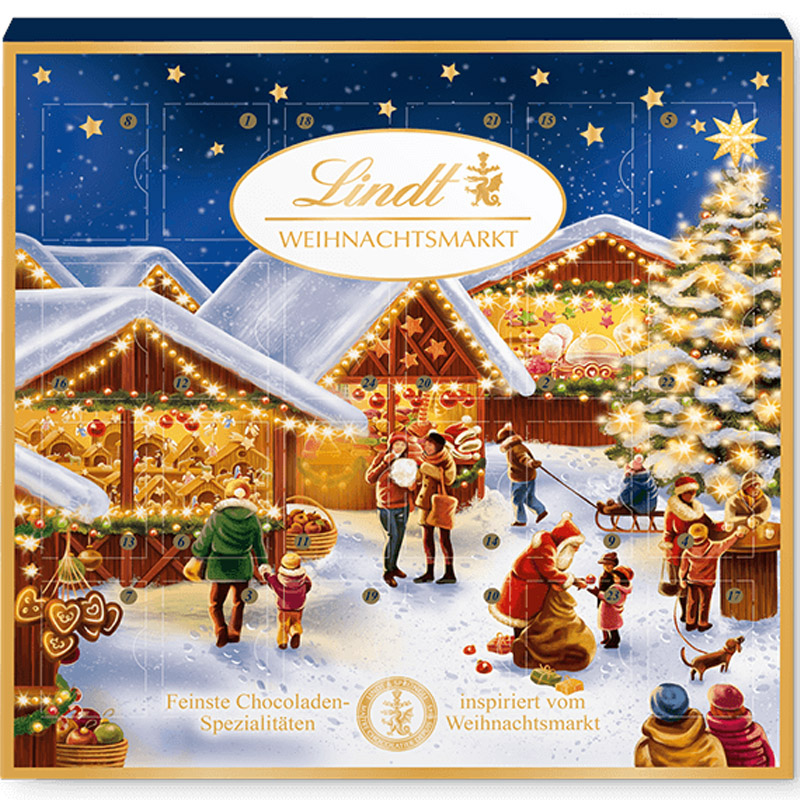 Adventní kalendář - Vánoční trh 115 g