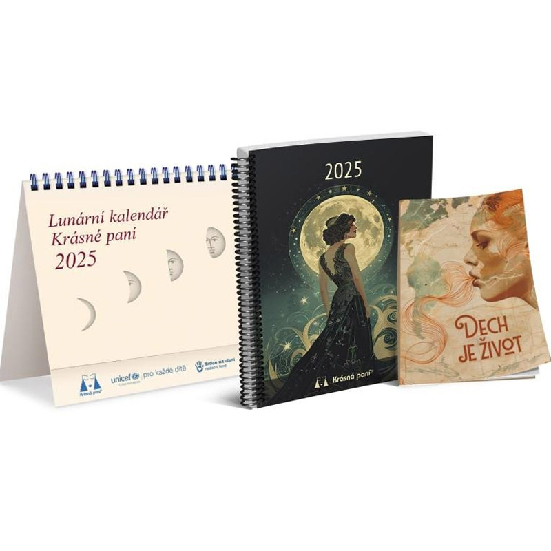 Lunární kalendář Krásné paní 2025