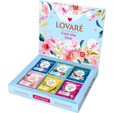 Dárková taštička s čajovým výběrem - Lovaré Bouquet Tea Collection