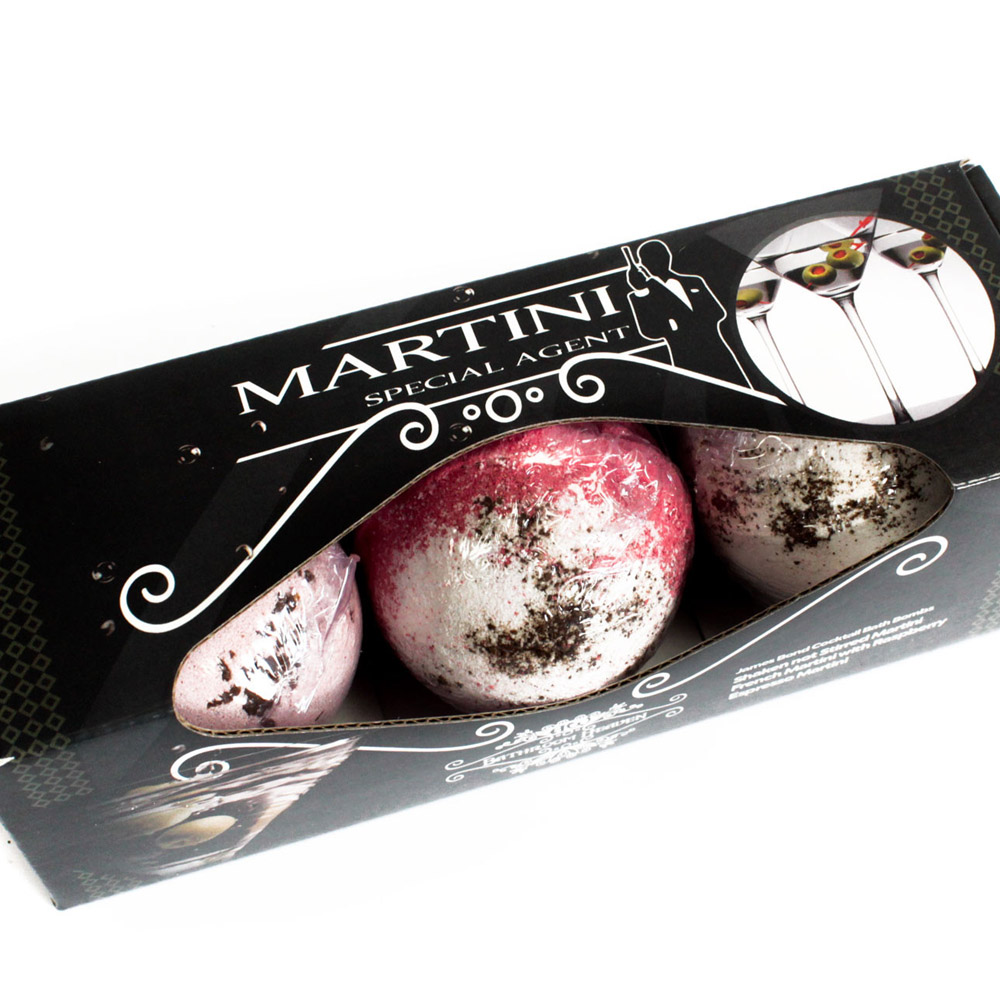 Sada 3 Šumivých Bomb do Koupele - Martini