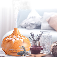 Aroma difuzer Palm světlé dřevo 500ml