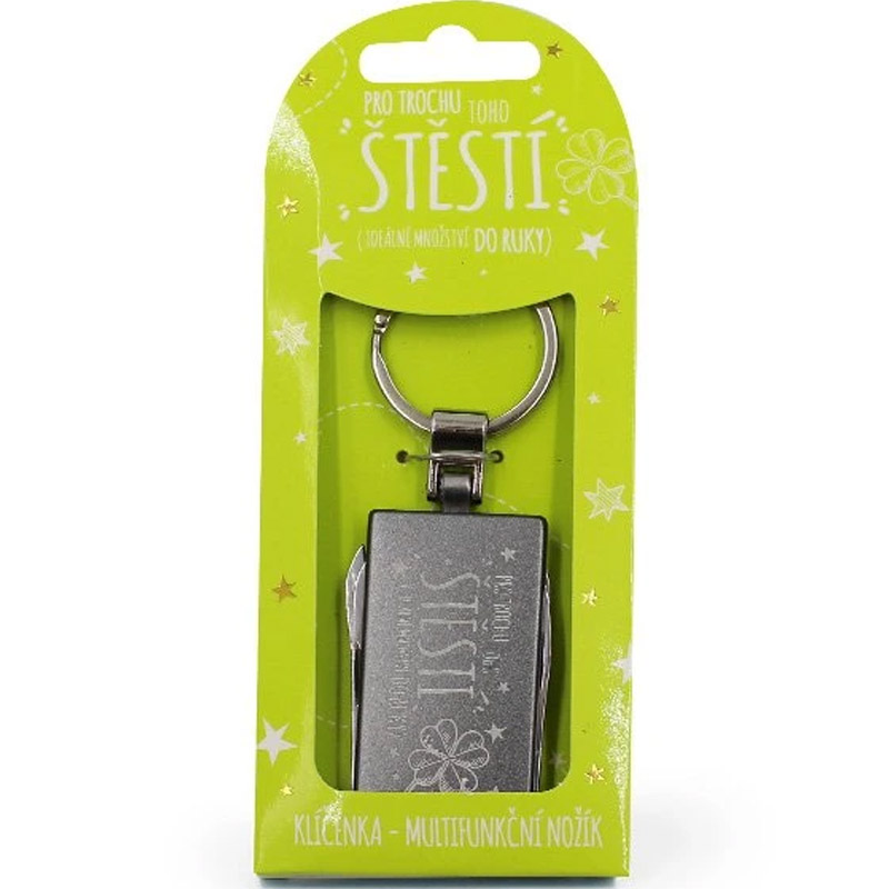 Kapesní nožík na klíče Pro štěstí