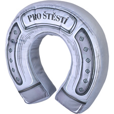 3D polštář - Podkova pro štěstí