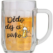 Dárkový půllitr (krýgl) v krabičce – Pro dědečka