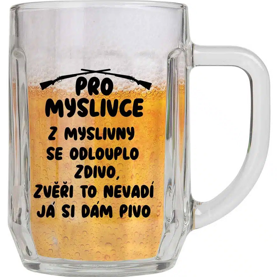 Dárkový půllitr (krýgl) v krabičce – Pro myslivce