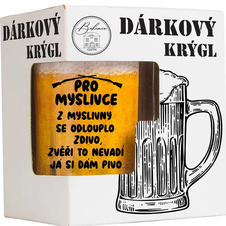 Dárkový půllitr (krýgl) v krabičce – Pro myslivce