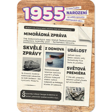 Retro přání - 1955
