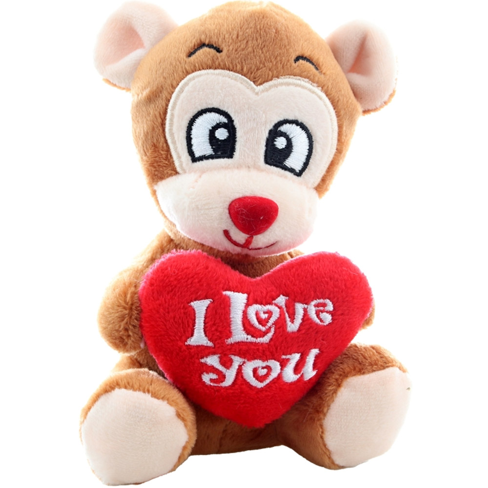 Plyšák se srdíčkem - Opička