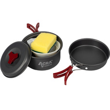 Camping set nádobí alluminium pro 1-2 osoby