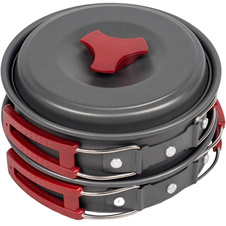 Camping set nádobí alluminium pro 1-2 osoby