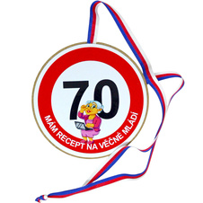 Medaile k 70. narozeninám pro ženu - Mám recept