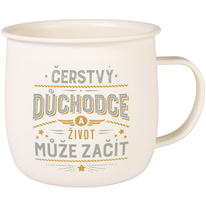 Outdoorový hrnek - Důchodce 