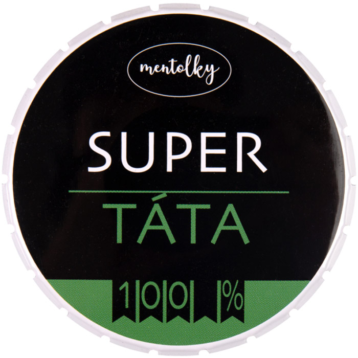 Retro mentolky - Super táta