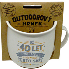 Outdoorový hrnek - 40 let