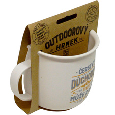 Outdoorový hrnek - Důchodce 