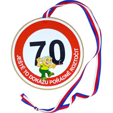 Medaile k 70. narozeninám pro muže - Ještě to dokážu