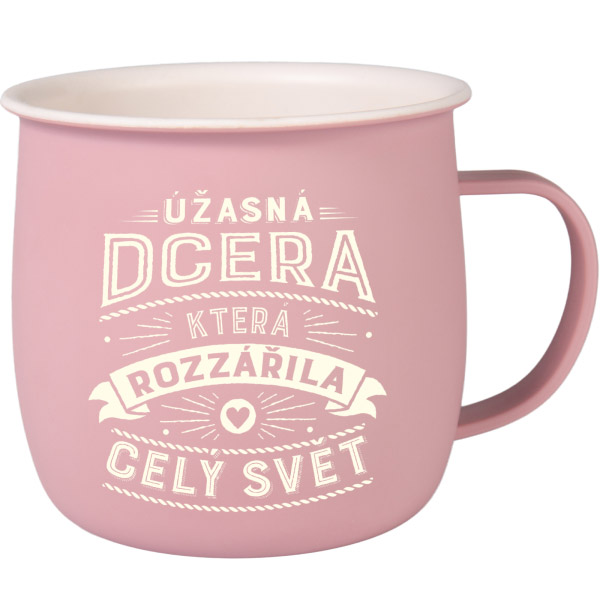 Outdoorový hrnek - Úžasná dcera