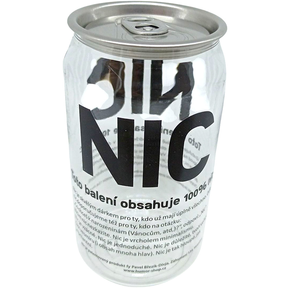 NIC v plechovce