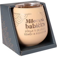 Zrcadlový svícen - Milovaná babička