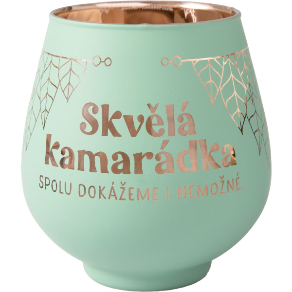 Zrcadlový svícen - Skvělá kamarádka