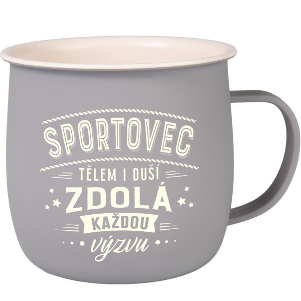 Outdoorový hrnek - Sportovec