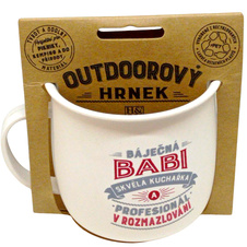 Outdoorový hrnek - Báječná babi