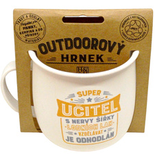 Outdoorový hrnek - Super učitel
