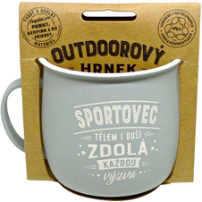 Outdoorový hrnek - Sportovec