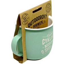 Outdoorový hrnek - Cyklista