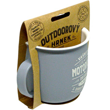 Outdoorový hrnek - Motorkář