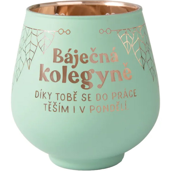 Zrcadlový svícen - Báječná kolegyně