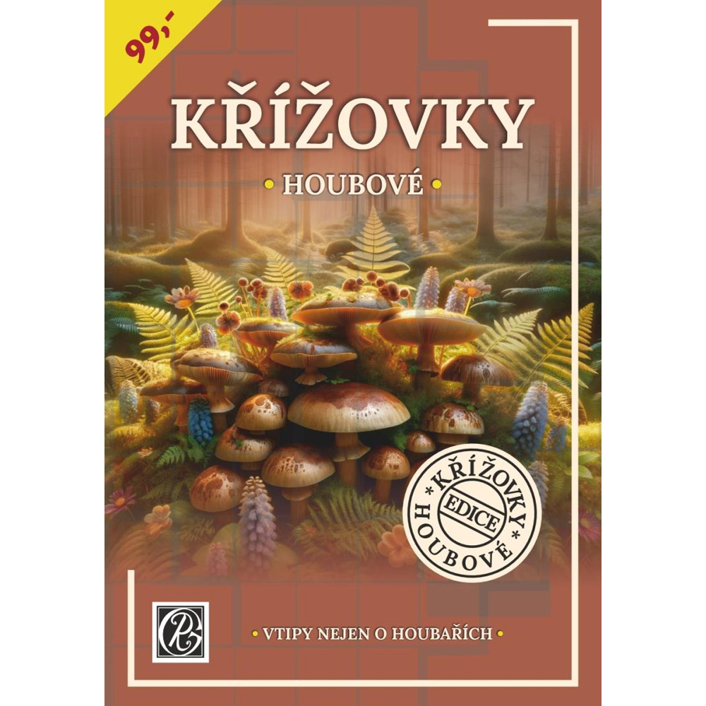 Křížovky houbové - Vtipy nejen pro houbaře