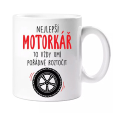 Nejlepší motorkář - hrnek