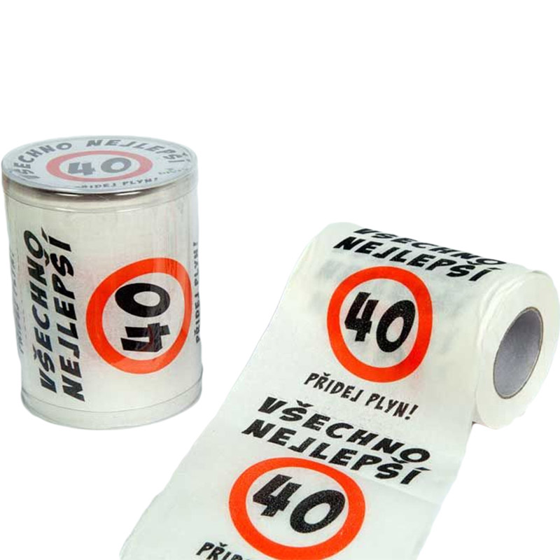 Narozeninový toaleťák ke čtyřicítce