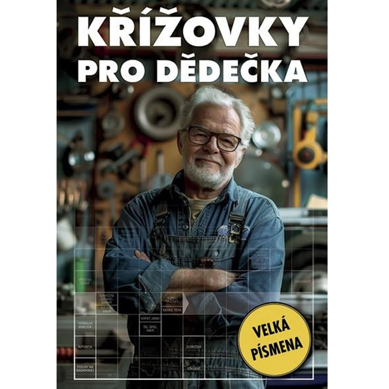 Křížovky pro dědečka - Velká písmena