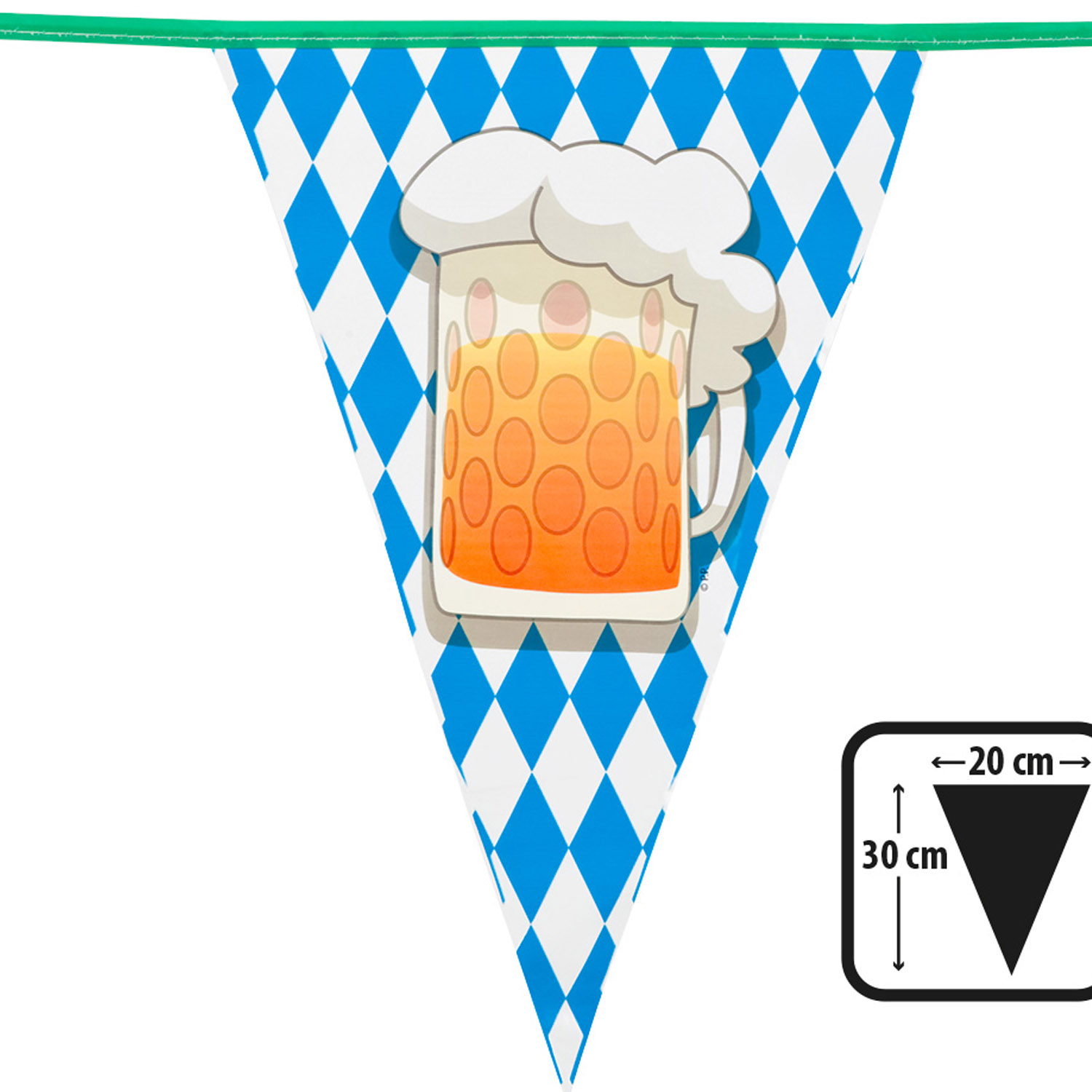 Pivní párty girlanda 6 m