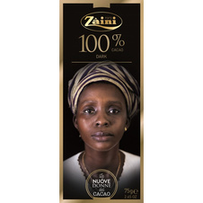 Čokoláda extra dark 100 % Zaini Women 75 g