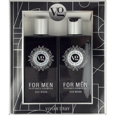 Vivian Gray set OUD WOOD pro muže - šampon a sprchový