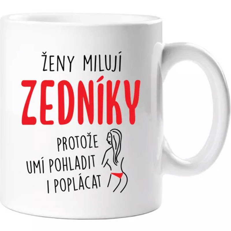 Ženy milují zedníky - hrnek