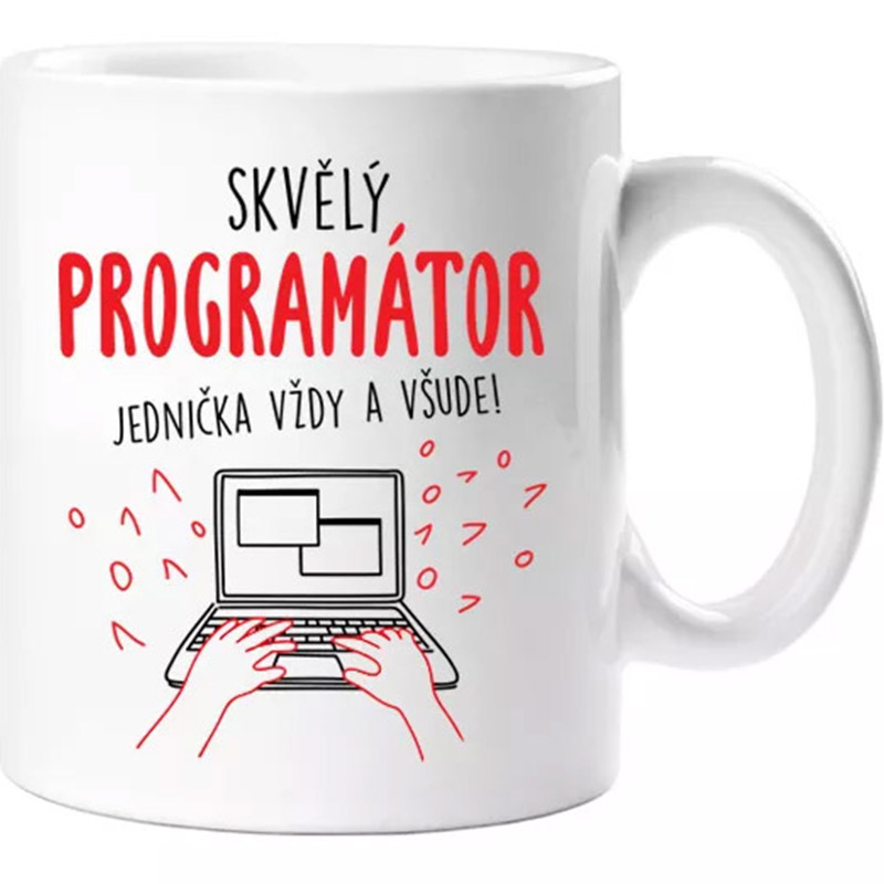 Skvělý programátor - hrnek