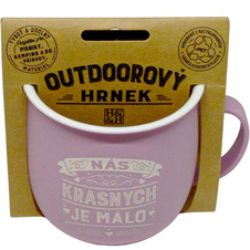 Outdoorový hrnek - Nás krásných je málo